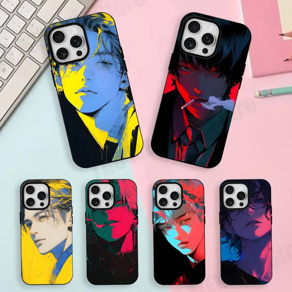 The Boy Art Frosted Soft Silicone For Phone Case For Iphone 11,12,13,14,15,16,17 Pro Max X Wireless Charge Magnetic Bumper Cover