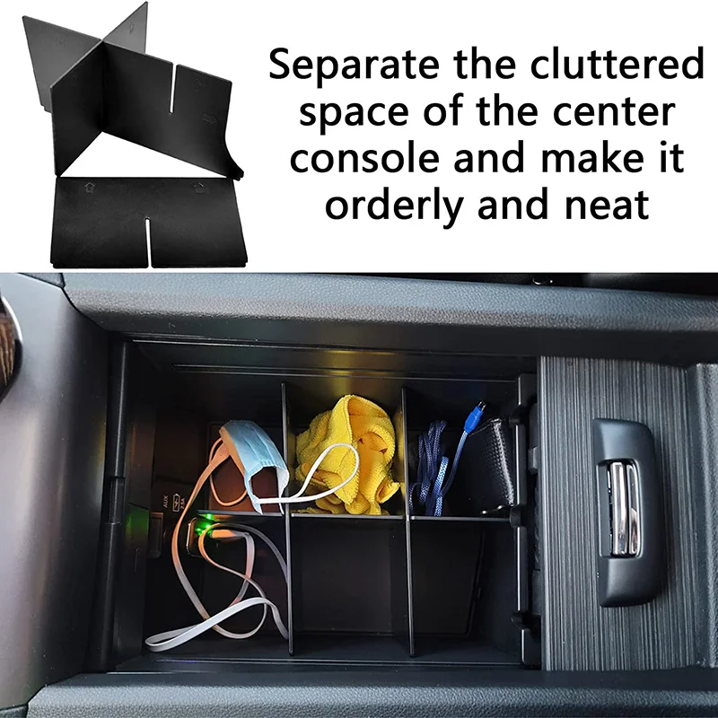 Center Console Organizer Insert Compatible For Honda Pilot 2016-2022/ Ridgeline 2017-2023/ Passport 2019-2023 Accessories