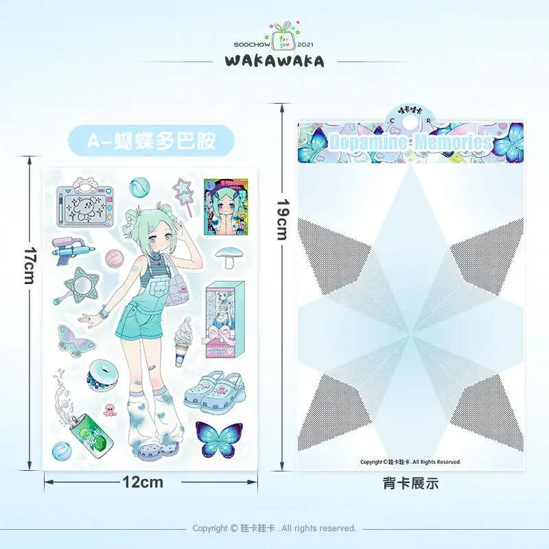 Antique Characters, Retro Original Stickers Character Stickers Phone Case Decoration Materials