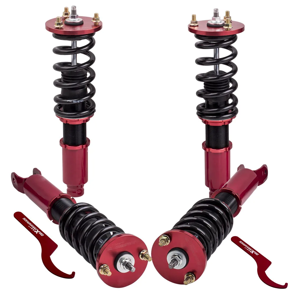 

Full Coilovers For Honda Accord 2008-2012 Adjustable Height Shocks Springs Kit Shock Struts Spring Top Mount