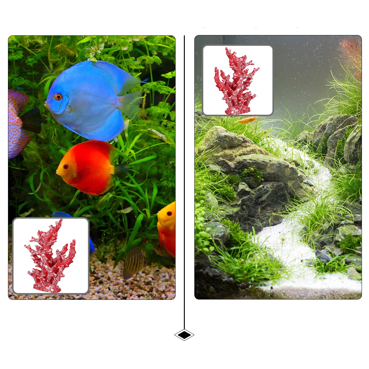 

Artificial Coral Resin Ornament Mediterranean Style Desktop Decoration Living Room Office Resin Coral Crafts Desktop Ornament