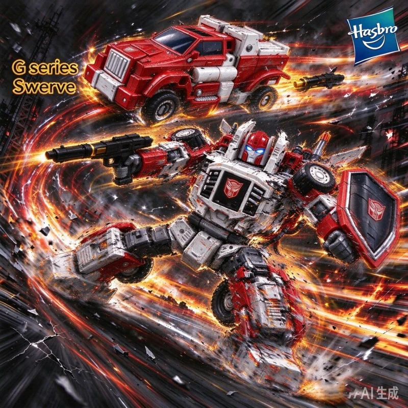 Authentic spot Transformers G series Swerve D anime character movie figurine model ornament toy collection birthday gift G1