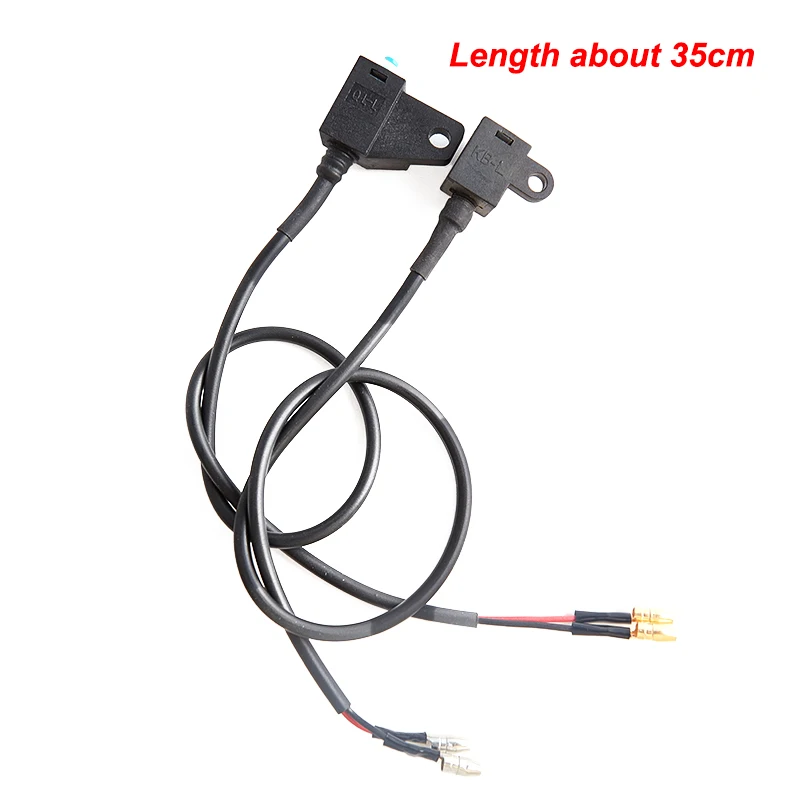 Rear Front Brake Switch Brake Light Switch Cable Wire for Electric Scooter Moped Motorcycle Motorbike ATV