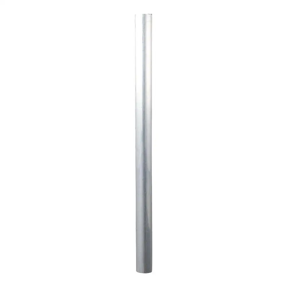 1Pc 300mm Length Seamless Straight Tubing Silver Tone 20mm OD Precision Steel Tubes Aluminum Round Tube