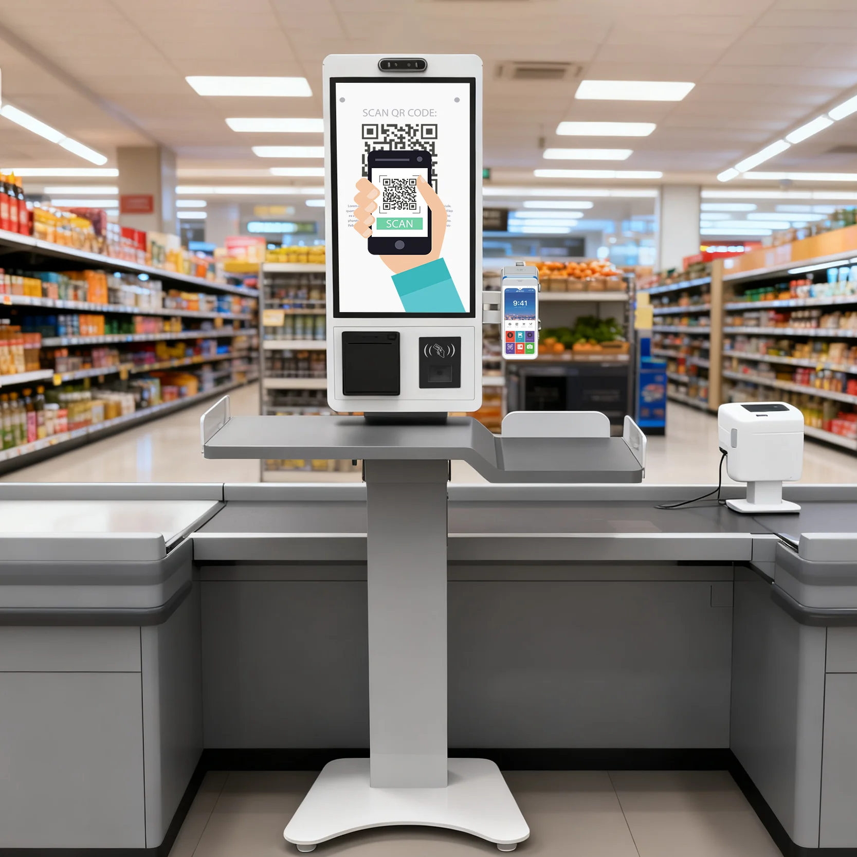 

2026 Recommended Product Self Checkout Machine Automatic Cash Register