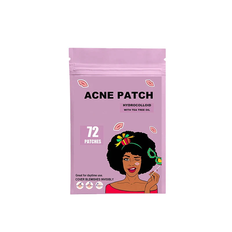 Pimple Patch Acne Remoção Skin Care Adesivos, Pimple Adesivos, Corretivo, Face Spot Beauty Makeup Tool, Colorido, Invisível, 72 Pcs por Conjunto