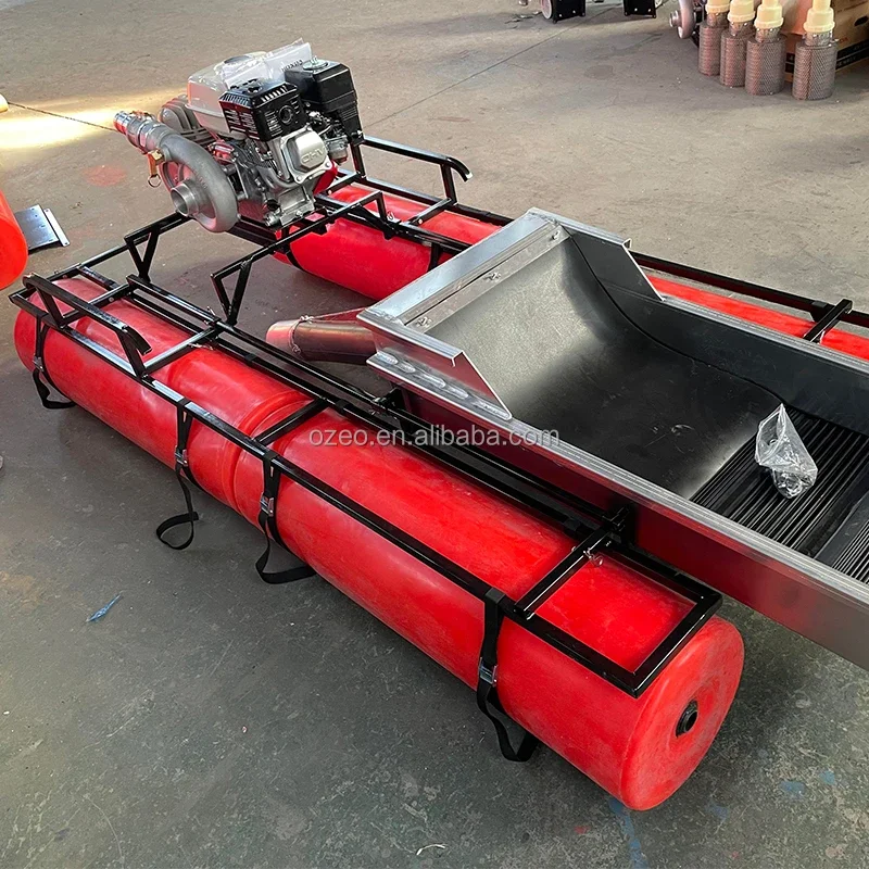 Lightweight Compact Mini Gold Suction Dredge For Riverbed Gold Recovery