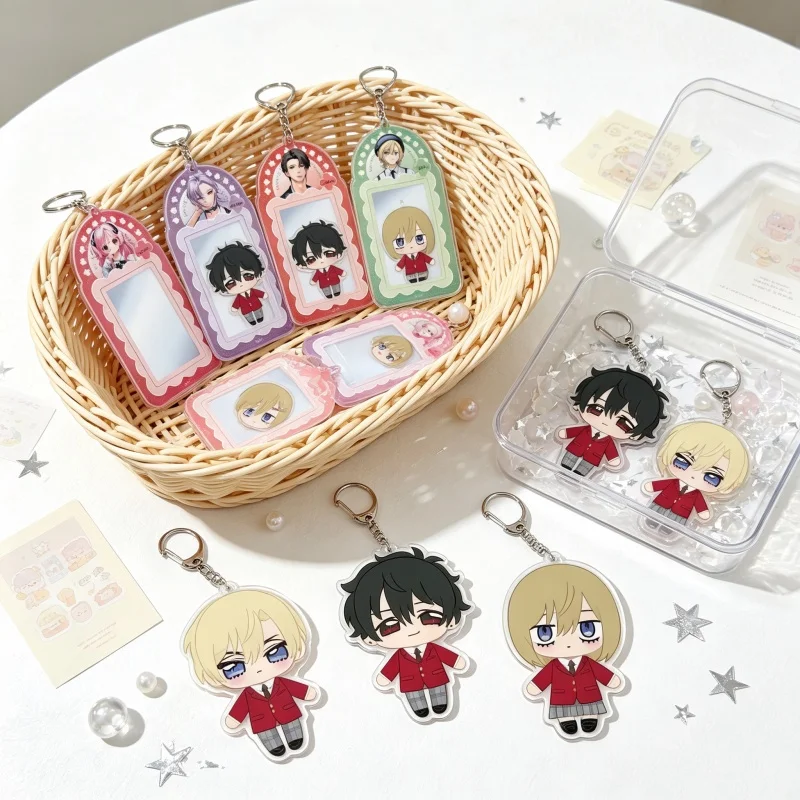 My Sister Is Annoyed Ny Her Siscon Brother Acrylic Keychain Bag Pendant Anime Yuu Hasegawa,Yui Hasegawa Bag Decorations Gift 6CM