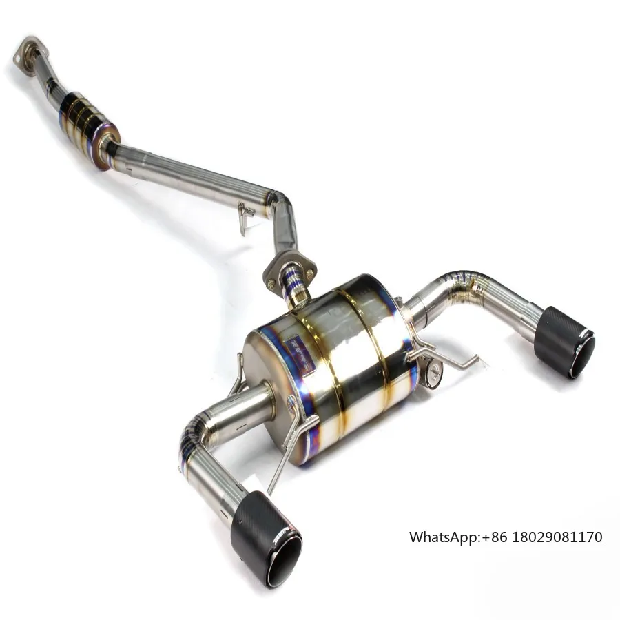 

For Toyota 86 Subaru Brz With Titanium Alloy Exhaust Pipes Support Custom