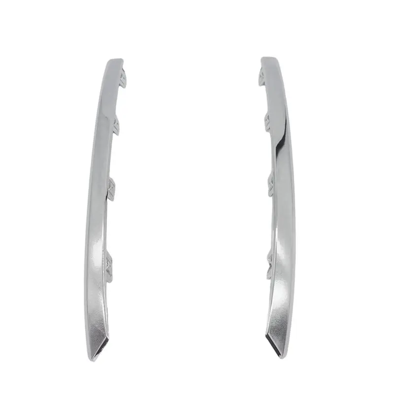Excellent-Fog Light Trim Strip 1Pair For Volvo S90 V90 2021-2023 Front Bumper Fog Lamp Lower Chrome Frame Parts 32227399 3222740