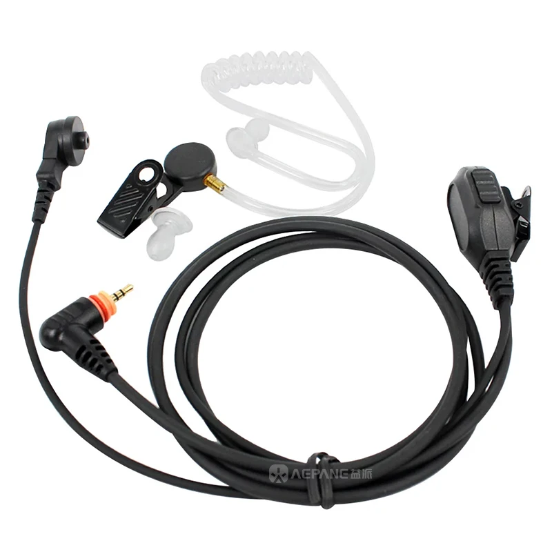 Luft akustik röhre ppt Ohrhörer für Radio Walkie Talkie Headset Hals Mikrofon Mikrofon für Motorola sl1m sl1k sl300 sl7500 sl7550