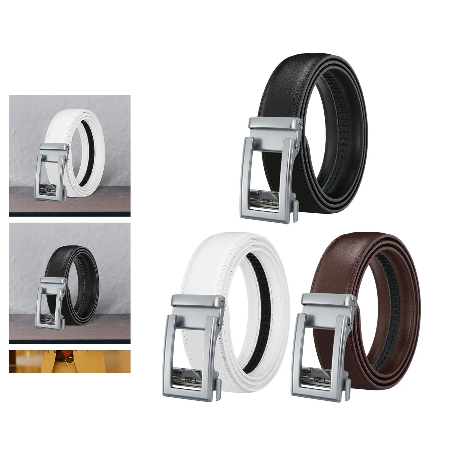 Men Belt Dress Casual Belt for Costume Accessories Trousers Party