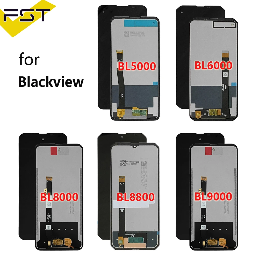 For Blackview BL8000 BL9000 PRO Display Touch Screen Digitizer Assembly lcd For Blackview BL5000 BL6000 BL8800 Pro BL7000