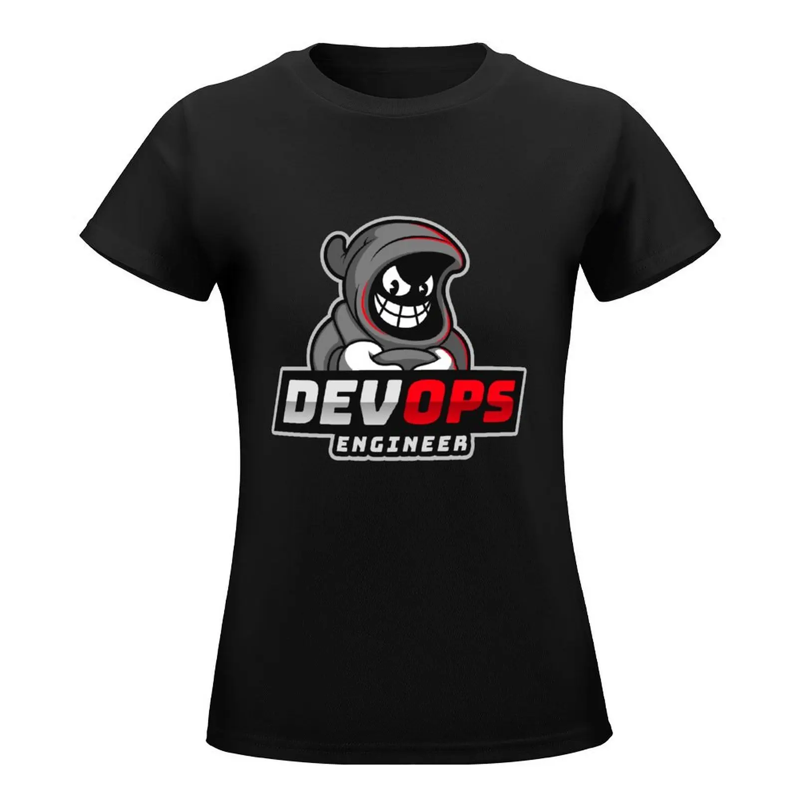 DevOps Engineer T-Shirt summer top shirts graphic tees oversized tops for Women