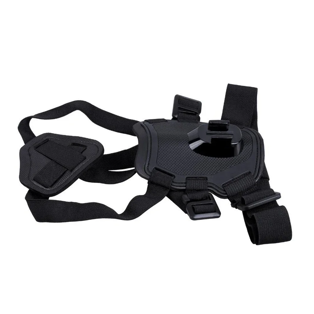 الكلب حزام لجر الحيوانات الأليفة حزام مع الإفراج السريع قاعدة جبل ل GoPro مشبك Hero10 9 8 عمل كاميرا يوتيوب قناة فيديو جرو Vlog