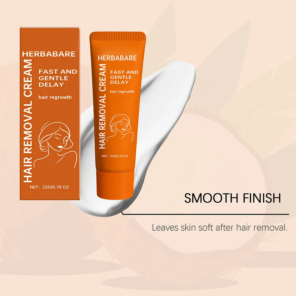 كريم إزالة شعر الوجه للبشرة الحساسة للنساء، مزيل شعر الجسم، مثبط نمو الشعر، غير مهيج، آمن