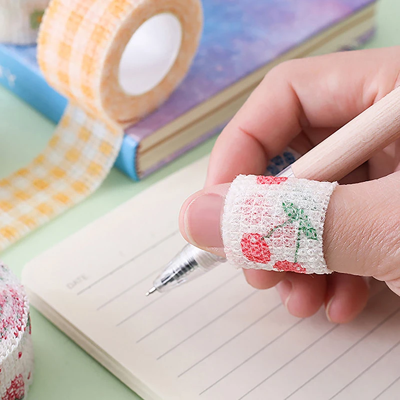 

2M/4M Nail Finger Protection Bandage Cute Flex Anti UV Non-Woven Manicure Tool Breathable Wrap Self-adhesive Tape Sports Supply