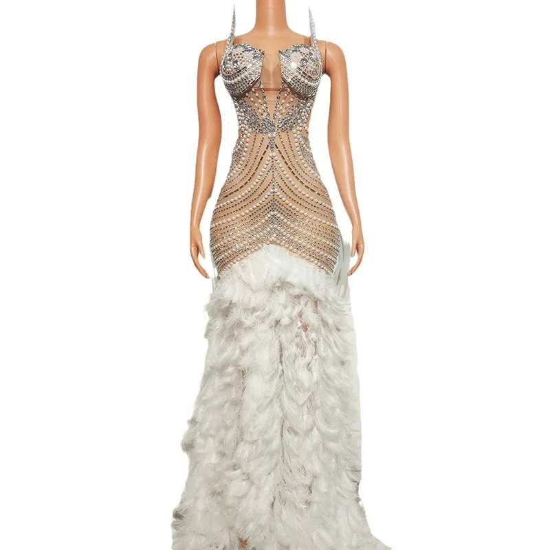 Performance Costumes Personalized Stage Modern Dance Costumes Banquet Company Annual Meeting Signing Meeting Evening Clothing