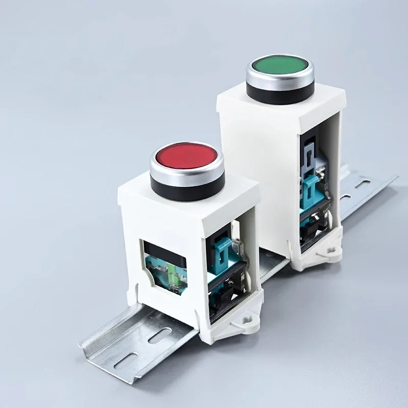 

Для LA38 LAY37 XB2 монтажный кронштейн кнопочной рейки, открывающийся 22 мм