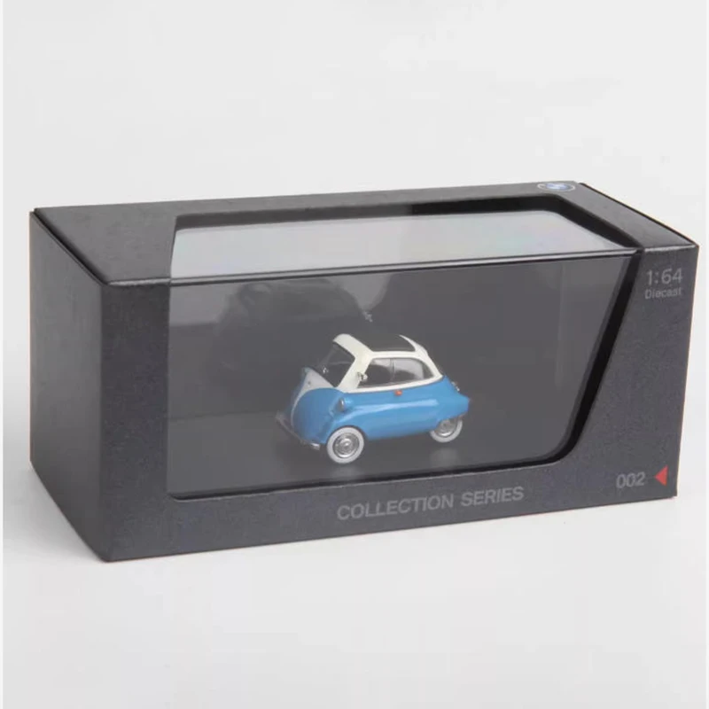 

Оригинальный масштаб 1/64, классический сплав Isetta, имитация модели автомобиля, статическая коллекция, украшенные праздничные подарки, игрушки