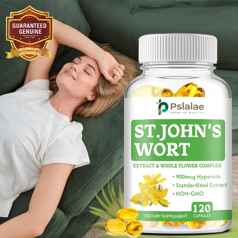 

St. John's Wort - Promotes Mental Health, Relieves Stress and Anxiety, Positive Mood