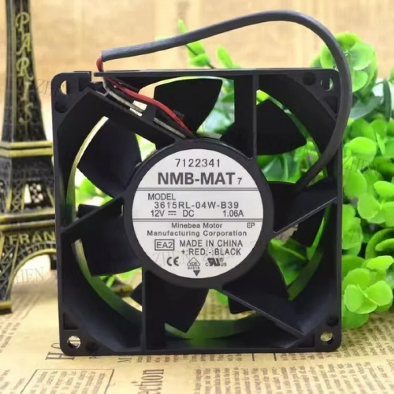 Y FOR  NMB 3615RL-04W-B39 DC12V 1.06A 9238 3-Wire Axial Cooling Fan