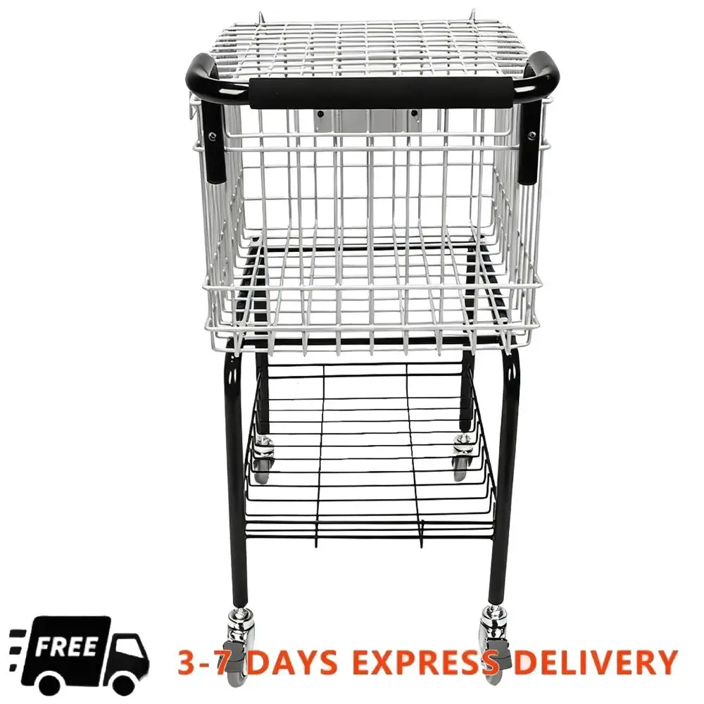 

Training Ball Pickup Basket Holds 350 Balls Large Capacity Tennis Ball Storage Cart for Tennis/Pickleball/Baseball/Softball