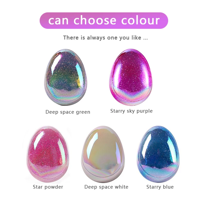1~8PCS Mini Hair Brush Egg Round Shape Soft Hairbrush Detangling Hair Brush Hair Styling Hairdressing Comb For Travel