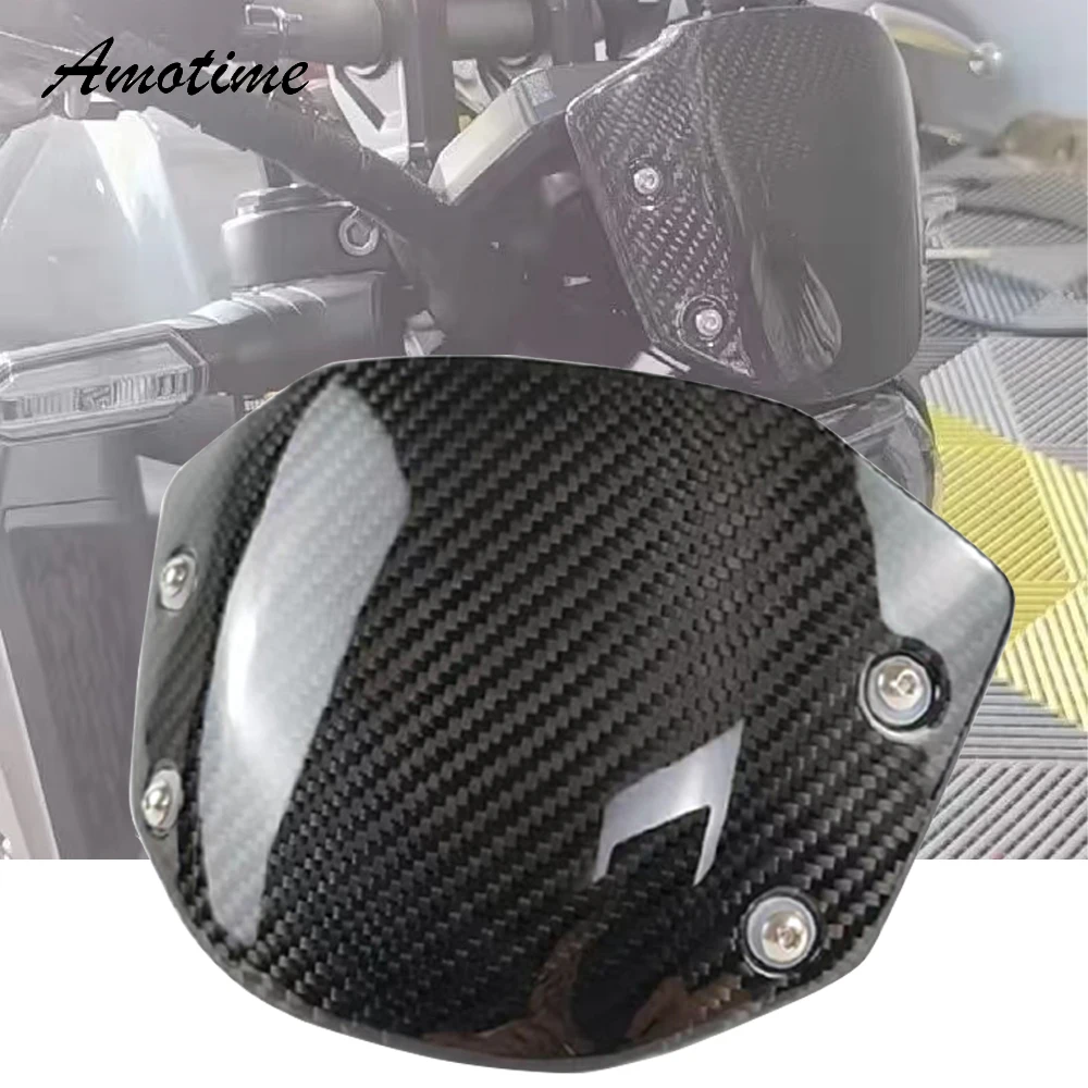 

For Honda CB650R 2019 2020 2021 CB 650R CB 650 R Motorcycle Windshield WindScreen Front Screen Wind Deflector Real Carbon Fiber