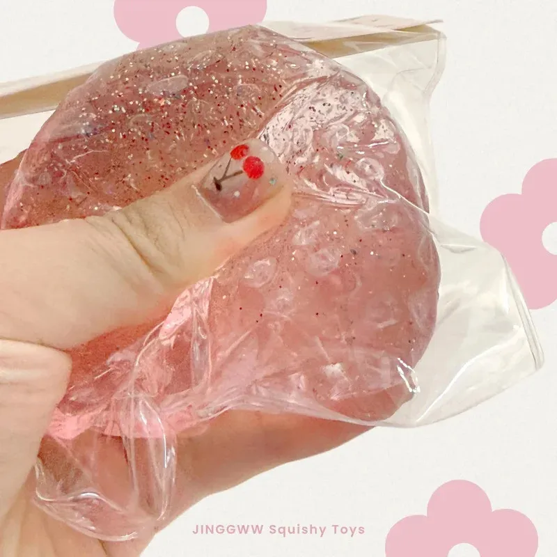 

Большая клубничная мягкая игрушка Taba Kawaii, красные, розовые Squishies, игрушка-непоседа, фрукты, овощи, мягкая игрушка в подарок на день рождения для девочек