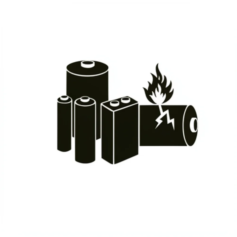 Lithium Battery Identification Warning Label UN3481 UN3480 Adhesive Sticker For Transportation Safety Parcel Logistics Supply