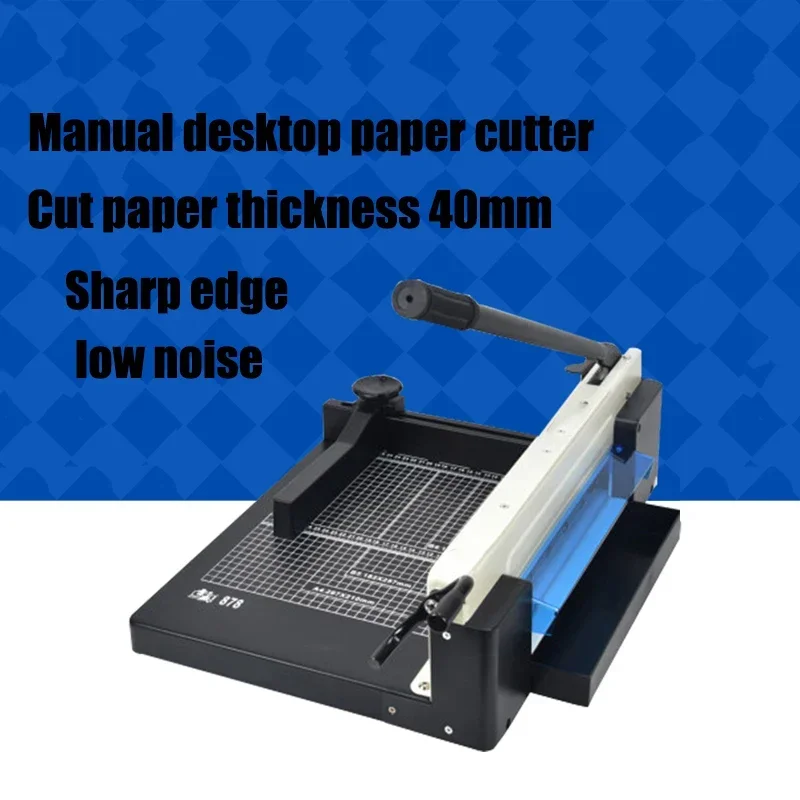 DIY Office and Home Paper Cutter 878-A4 Manual Paper Cutter, 4cm Paper and Photo Cutter