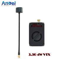RUSHFPV OverShoot 3.3G 4W VTX Supports IRC Tramp Protocol 7-30V Video Transmitter 3.3GHz Glasses VRX Module For RC FPV Drone