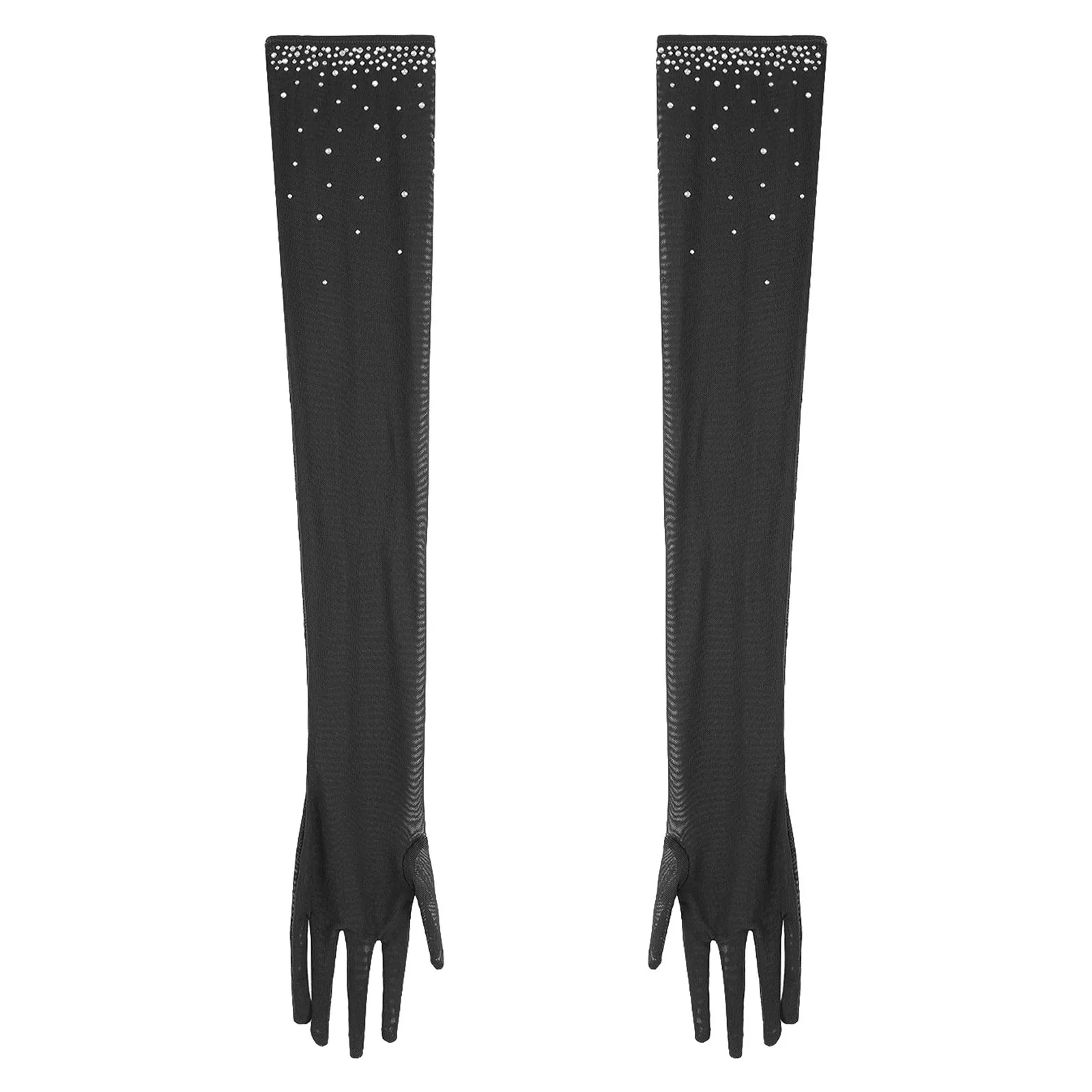 Vestido de patinaje artístico para mujer, baile latino Cha-cha Samba, leotardo sin mangas con recorte brillante, mono con falda y borlas y guantes de malla