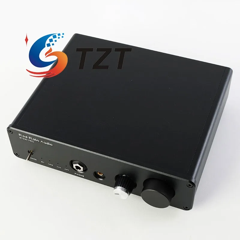 TZT Rod Rain Audio BT940 PRO 4xPCM1794 USB DAC Hifi Headphone Amplifier BT5.1 (Standard Version Silver/Black)