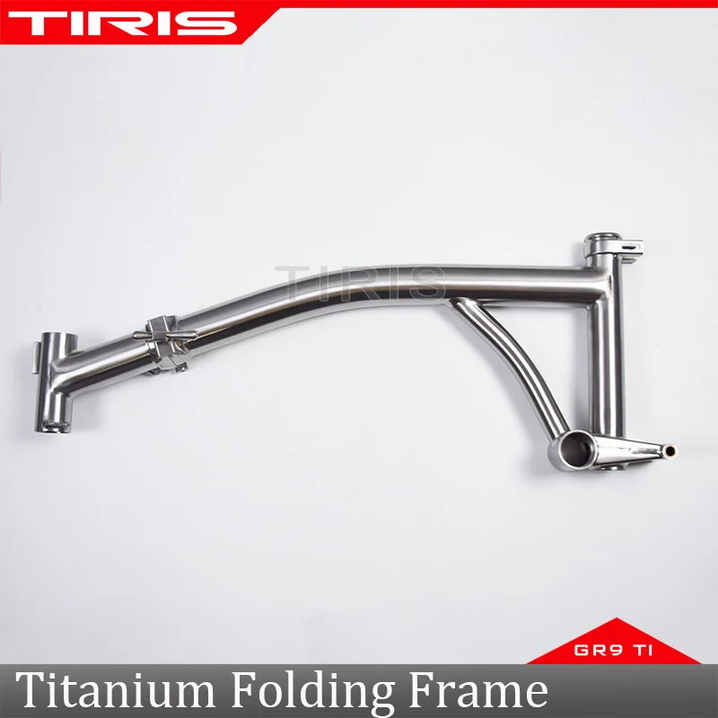 TIRIS-BR1 Titanium Bicycle Frame, Commute Bike Framework, Cycling Frameset Accessories Custom