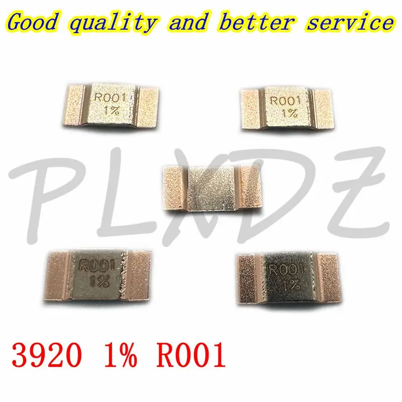 1PCS 3920 1% 5W R001 precision manganese copper patch milliohm resistor R001 0.001R 1mR 1mÎ© sampling shunt resistor