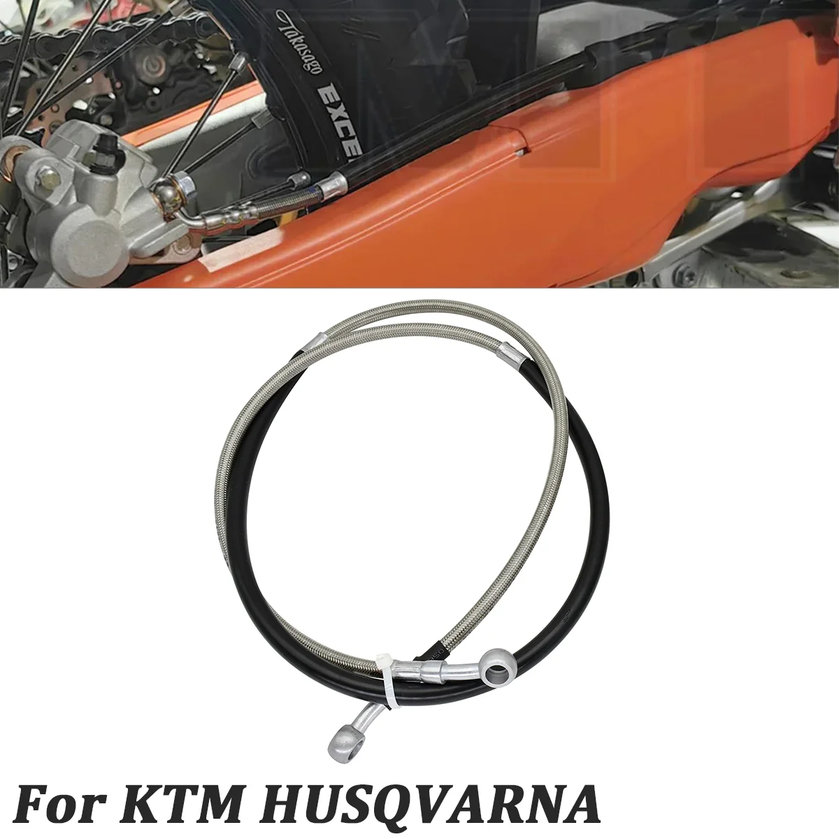 

Motorcycle Front And Rear Brake Oil Hose Line For KTM SX XC SXF XCF EXC EXCF 125-530 For Husqvarna TC TX TE FC FX FE 125-501