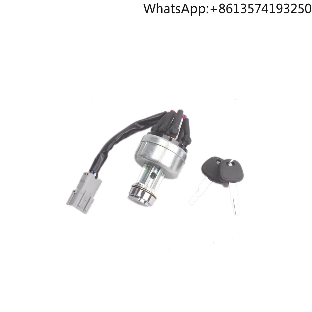 

For Hyundai R55/60/150/215/225/305/335-7-9 Ignition Switch Electric Door Lock Starter Excavator Parts