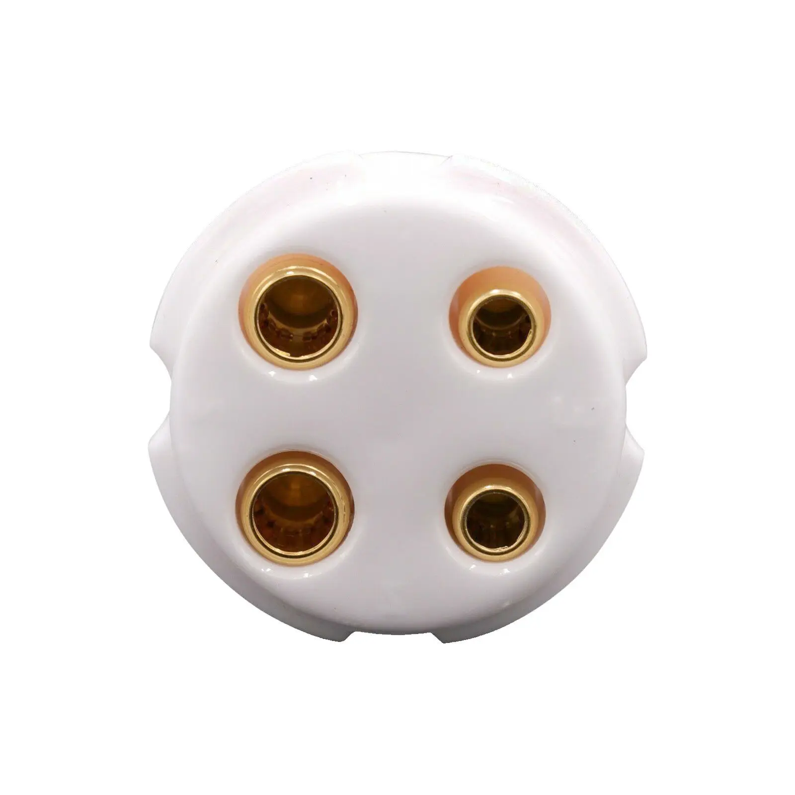 1pcs Amptata 4pin Tube Ceramic Socket Gold 300B 5Z3 UX4 2A3 274 572B 811