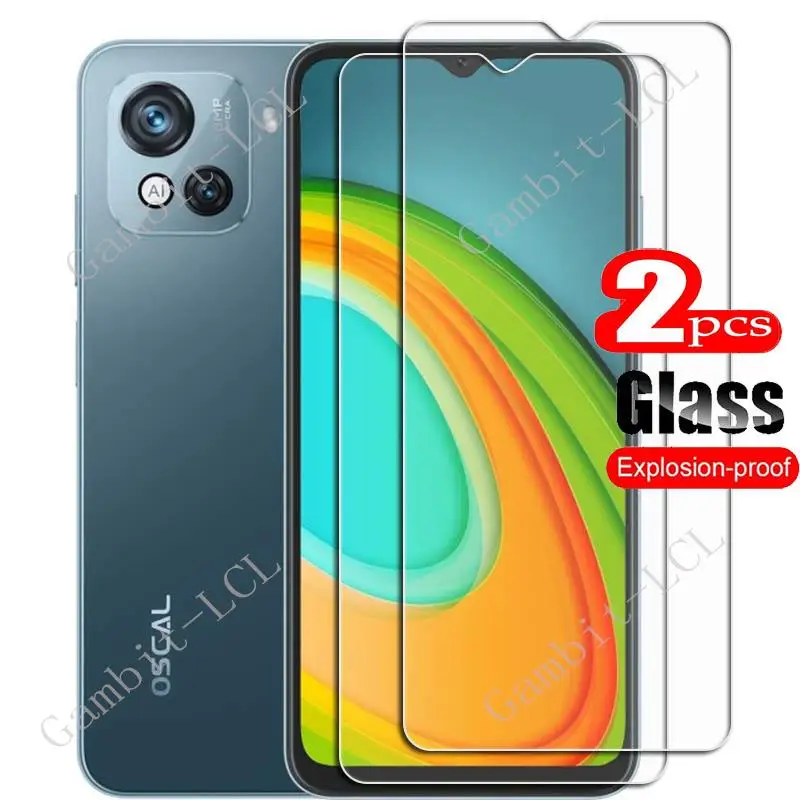 For Blackview Oscal C80 Tempered Glass Protective On OscalC80 6.5Inch Screen Protector SmartPhone Cover Film