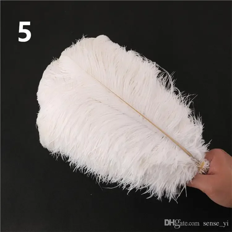 

15inch (30-35cm) Diy Ostrich Feathers Plumes Craft Supplies For Wedding Centerpiece Wedding Party Event Decor Festive Decoration