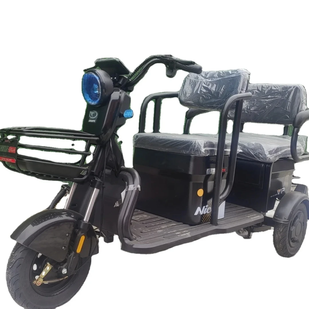 Factory Wholesale Economy LED Digital Tricycle Three-Wheel Electric with Shock Absorber Trusted Pricing