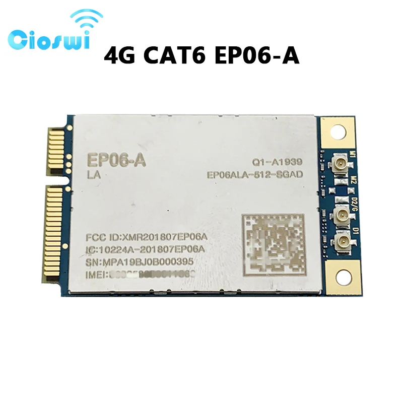 Brand New Original 4G Module Mini PCIe CAT6 EP06-A LTE EC25-AFFA Cat4 4G Modem for WIFI Router North America Frequency Band B2