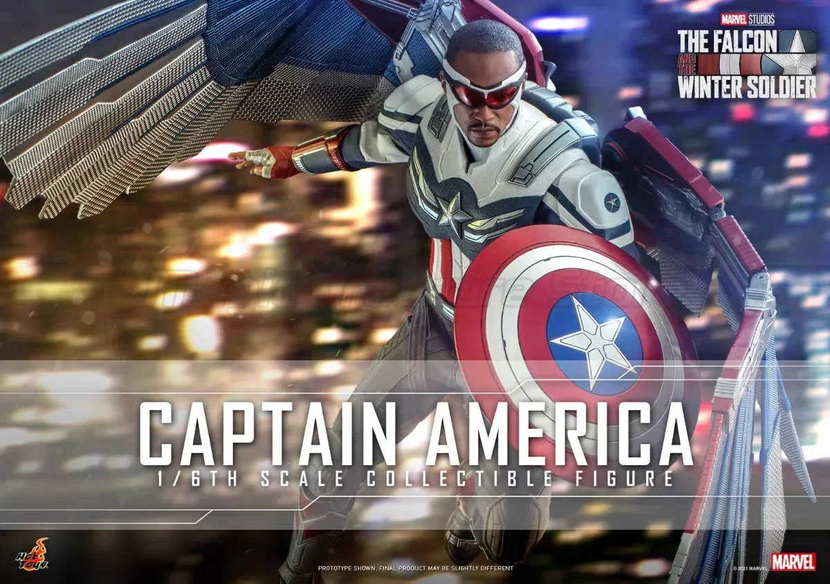 【MT】Hot Toys TMS040 Marvel "The Falcon and The Winter Soldier" Captain America 1:6 schaal verzamelpop filmkarakter