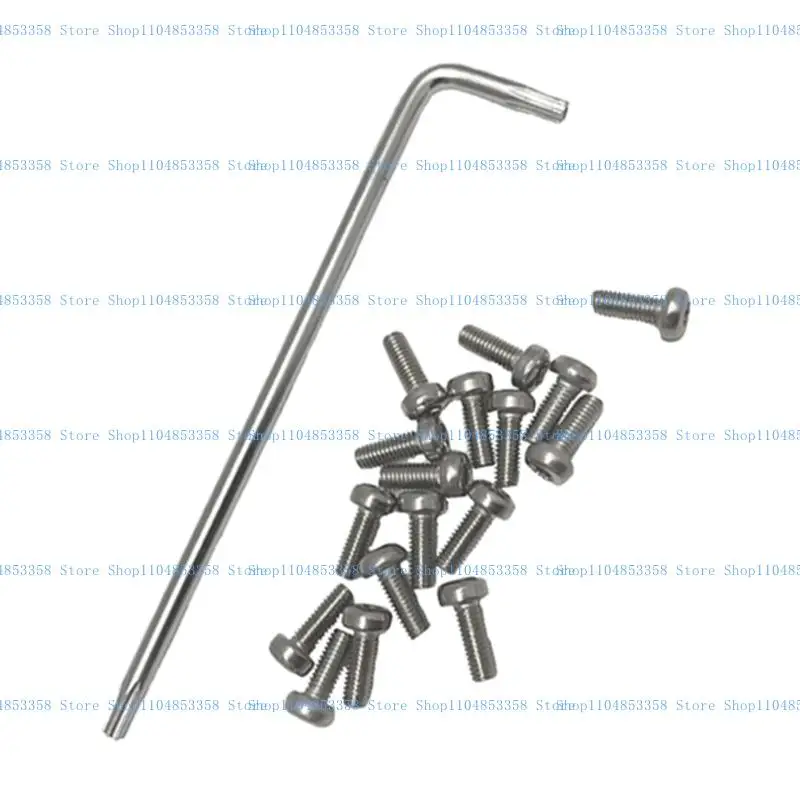 

652F Waterproof Protective Electric Scooter Battery Plate Metal Screw Set Suitable for M365 DIY Maintenance Long Lasting Use
