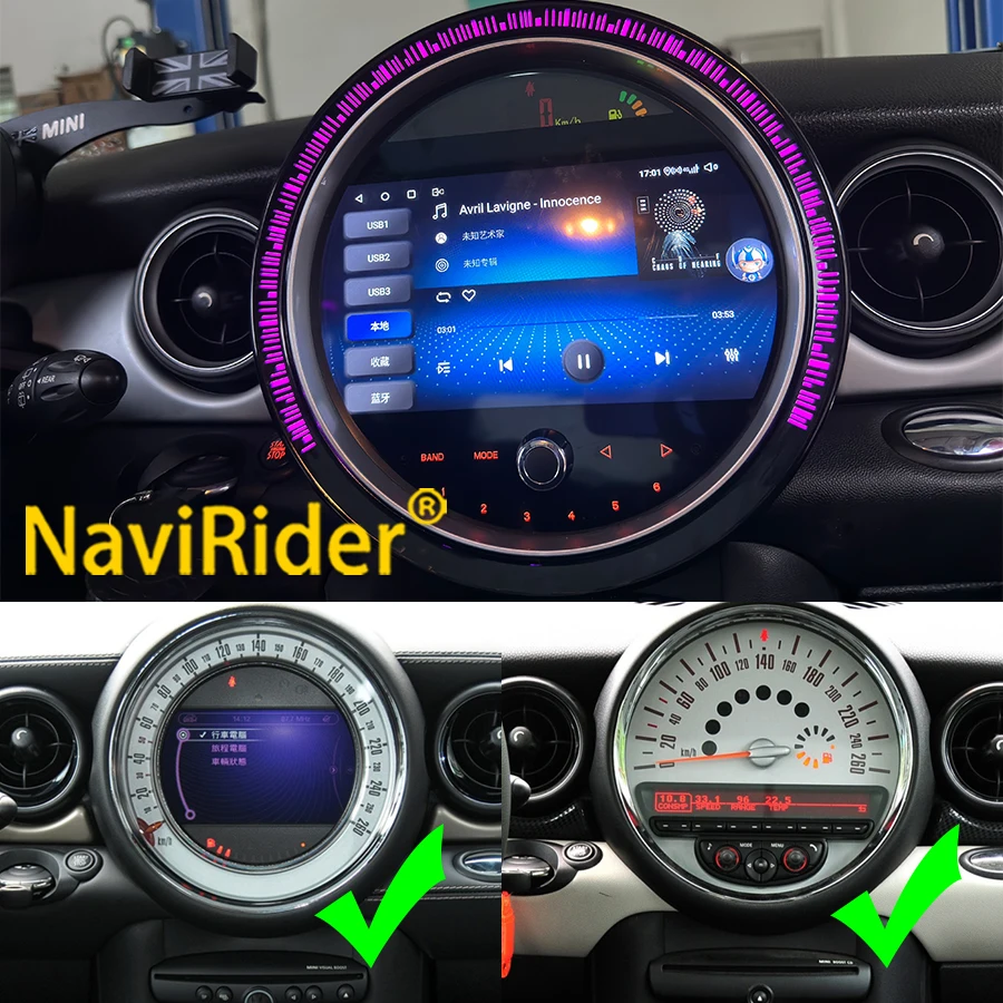 Y Android 15 Carplay Auto Car Radio For BMW MINI COOPER F54 F55 F56 F60 2014-2019 Navigation GPS Multimedia Player 2DIN Stereo
