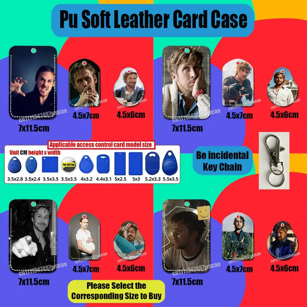 For Ryan Gosling For AirTag Case Card Holder Sleeve ID Credit Bank Access Badge For Air Tag Case Shell