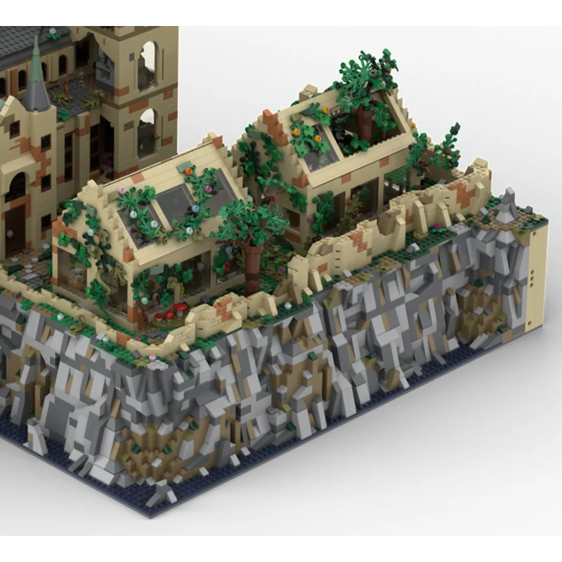 Populaire film Moc-bouwstenen Kasteel deel 3-Model Technologie Bakstenen Assemblage Vakantie Beroemde scène Bouw Speelgoedgeschenken
