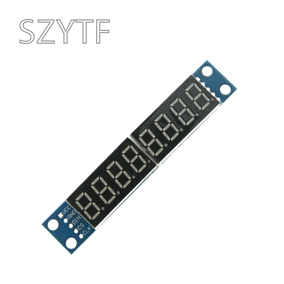 8-bit digital display module MAX7219 LED display Supports cascaded 8-bit serial 3 IO port control